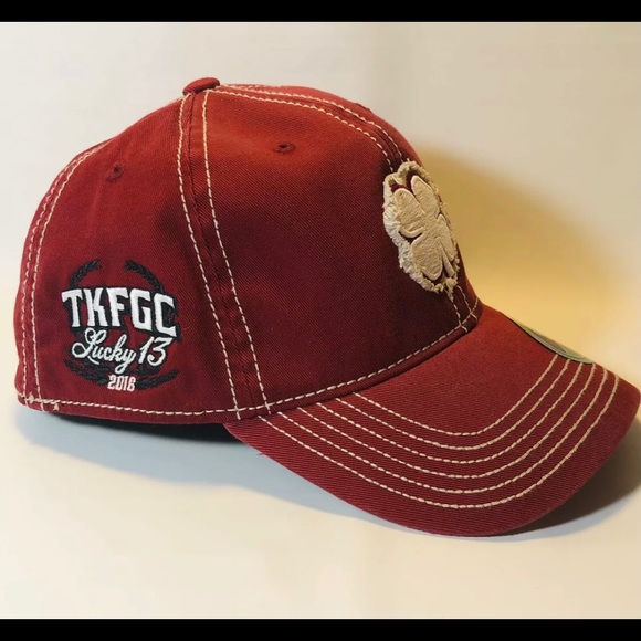 Black Clover New S/M ‘Live Lucky’ ‘TKFGC’ Toby Keith & Friends Golf Classic Cap - Picture 2 of 9